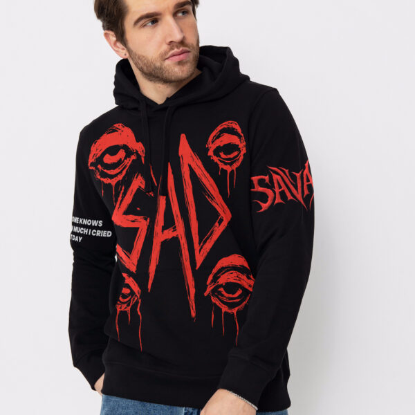 "Crimson Mood" Hoodie | The Youth Mantra